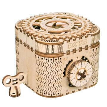 Rokr Mechanical Treasure Box 3D Wooden Puzzle