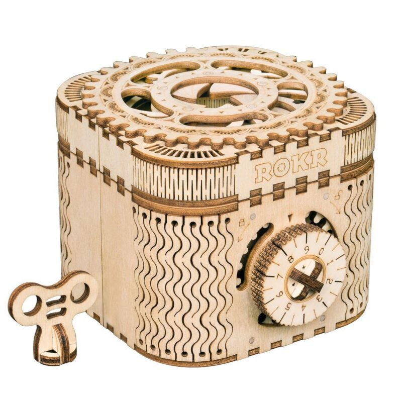 Rokr Mechanical Treasure Box 3D Wooden Puzzle Rokr Mechanical Treasure Box 3D Wooden Puzzle