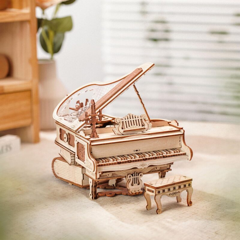 Rowood Magic Piano 3D Wooden Music Box Puzzle