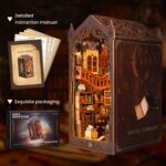 Lycidae Magic Library DIY Book Nook Kit with LED