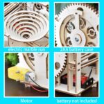 Auryee Spiral Track 3D Wooden Marble Run