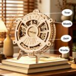 Music Park Butterfly & Calendar 3D Wooden Puzzle