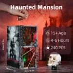 Fifijoy Haunted Horror DIY Book Nook Kit with LED