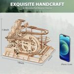 Rokr Waterwheel Coaster 3D Wooden Marble Run