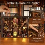 MiniCity Beyond Library Max DIY Book Nook Kit with LED