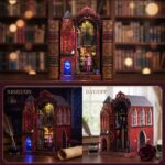 Gattlelic Arcane Spire Magic Castle DIY Book Nook Kit with LED