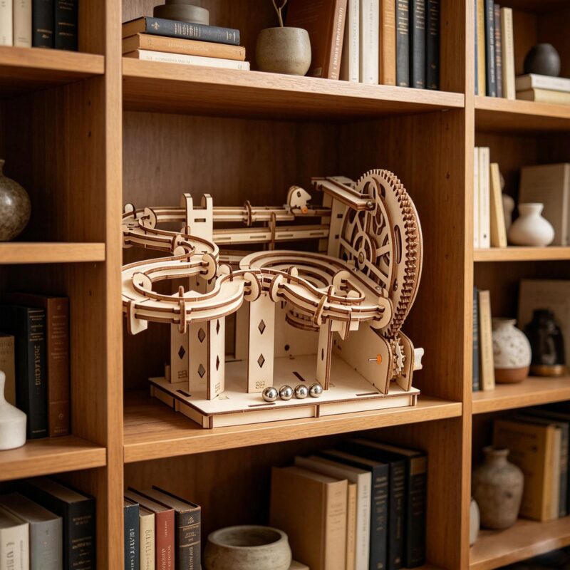 Aijuye Mechanical Maze 3D Wooden Marble Run