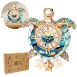 Cutywood Sea Turtle 3D Wooden Clock Puzzle