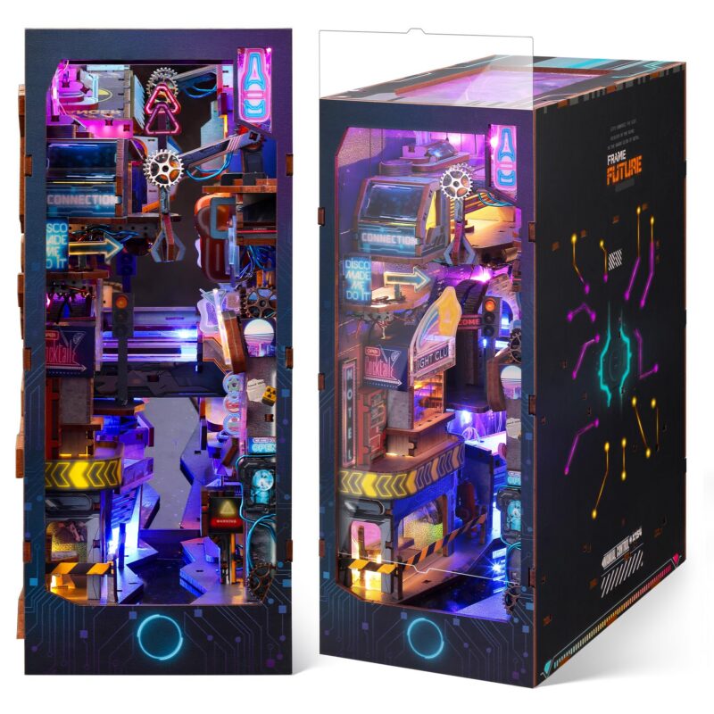 Funpola Endless Dimensions DIY Book Nook Kit with LED