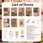 Lynnuo Sakura Tea Pavilion DIY Book Nook Kit