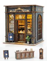 Boozuu Medieval Cafe DIY Book Nook Kit with LED
