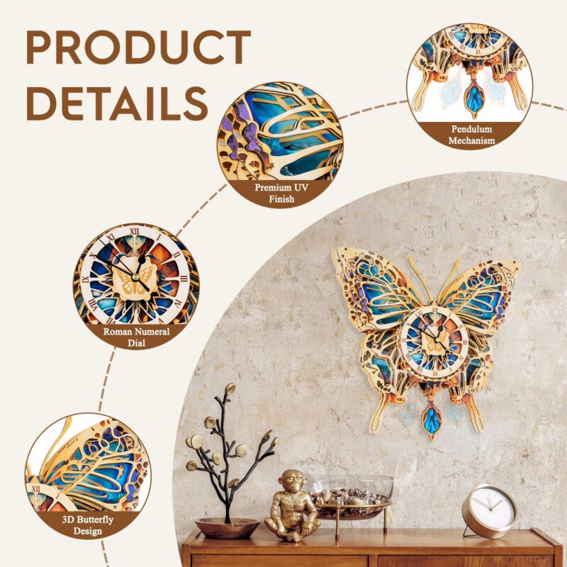 Cutywood Knight Shield 3D Wooden Clock Puzzle