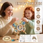 Cutywood Knight Shield 3D Wooden Clock Puzzle