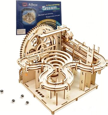 Aijuye Mechanical Maze 3D Wooden Marble Run