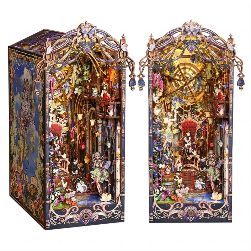 Ozjay Fairy Tale Elves DIY Book Nook Kit with LED Ozjay Fairy Tale Elves DIY Book Nook Kit with LED