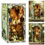 Isseve Forest Secret World DIY Book Nook Kit with LED