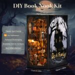 Toyqi Spooky Alley DIY Book Nook Kit with LED