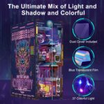 Tonecheer Cyber City DIY Book Nook Kit with LED