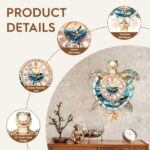 Cutywood Sea Turtle 3D Wooden Clock Puzzle