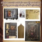 Flever William Castle DIY Book Nook Kit with LED