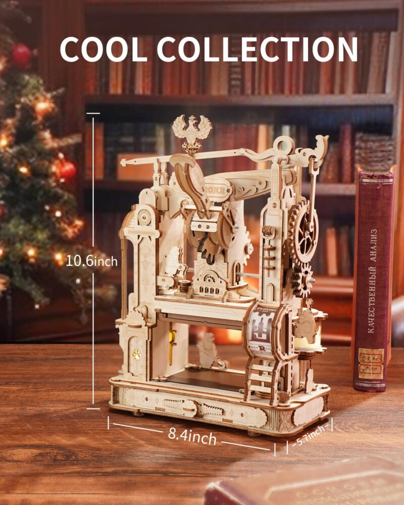 Rokr Classic Printing Press 3D Wooden Puzzle