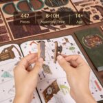 Funpola Magic Bookstore DIY Book Nook Kit with LED