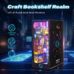 Funpola Endless Dimensions DIY Book Nook Kit with LED