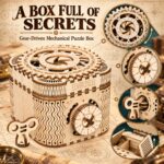 Rokr Mechanical Treasure Box 3D Wooden Puzzle