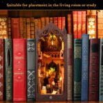 Lycidae Magic Library DIY Book Nook Kit with LED