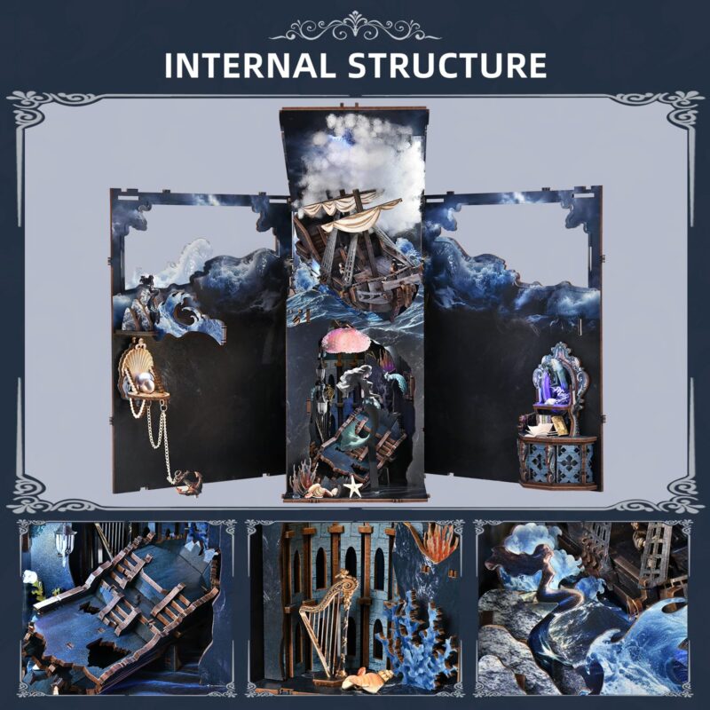 Cccdf Song of the Sirens DIY Book Nook Kit