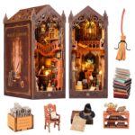 Lycidae Magic Library DIY Book Nook Kit with LED