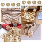 Aijuye Mechanical Maze 3D Wooden Marble Run