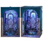 MiniCity Throne of Aqua DIY Book Nook Kit with LED