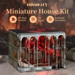 MiniCity Ember Castle DIY Book Nook Kit with LED