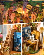 Rolife Garden House DIY Book Nook Kit with LED