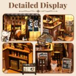 Kubelyx Japanese Izakaya DIY Book Nook Kit with LED