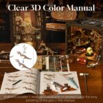 MiniCity Beyond Library Max DIY Book Nook Kit with LED