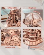 Rokr Gear Ball Challenge 3D Wooden Marble Run