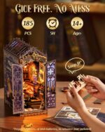 Rolife Magic Fantasy Corner DIY Book Nook Kit with LED