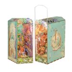 Tonecheer Fairy Tale Forest DIY Book Nook Kit with LED