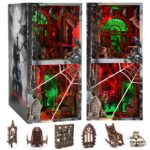 Fifijoy Haunted Horror DIY Book Nook Kit with LED