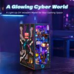 Funpola Endless Dimensions DIY Book Nook Kit with LED