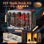 MiniCity Ember Castle DIY Book Nook Kit with LED