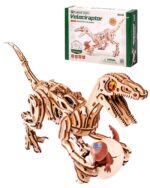 Rokr Velociraptor 3D Wooden Puzzle