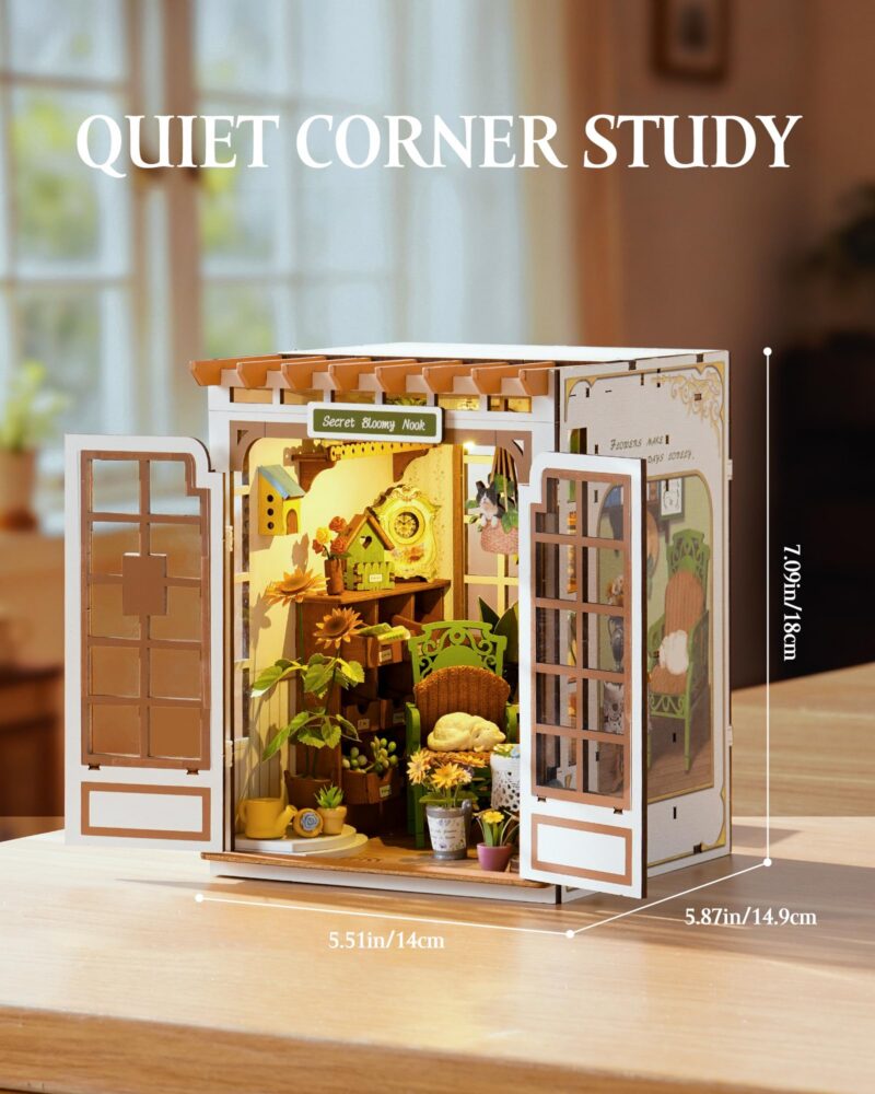 Rolife Secret Bloomy Nook DIY Book Nook Kit