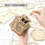 Rokr Cathedral-Style 3D Wooden Music Box Puzzle