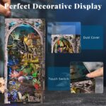 Fifijoy Lost City of Atlantis DIY Book Nook Kit with LED