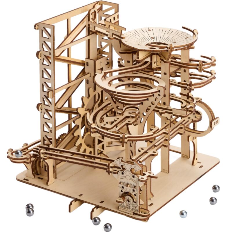 Uplike Climbing Compass 3D Wooden Marble Run Uplike Climbing Compass 3D Wooden Marble Run