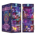 Tonecheer Cyber City DIY Book Nook Kit with LED