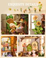 Rolife Secret Bloomy Nook DIY Book Nook Kit